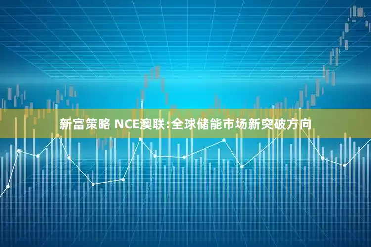 新富策略 NCE澳联:全球储能市场新突破方向